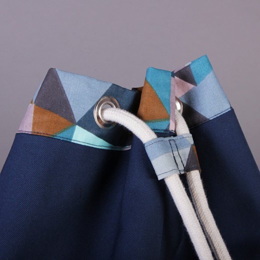 Worek boom bag Yogi Babu Projekt - Navy Blue brandsplanet-pl granatowy wakacyjny