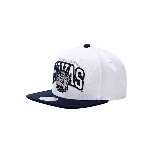 Mitchell And Ness  Czapki z daszkiem czapka  - Georgetown Hoyas White Arch Ncaa Snapback (HOYAS)  Mitchell And Ness spartoo szary lato