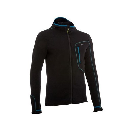 Polar Forclaz 400 męski decathlon czarny ocieplane