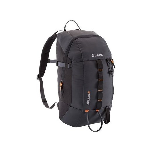 Plecak Alpinism 22 czarny decathlon szary 
