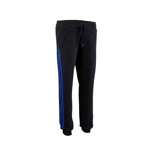 Spodnie fitness Adidas DOUARA decathlon czarny Spodnie sportowe damskie