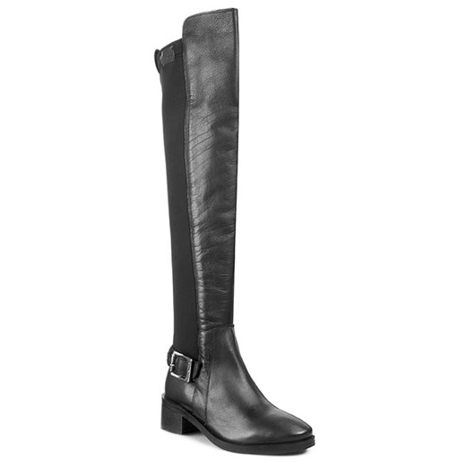 Muszkieterki PEPE JEANS - Dorian Licra PLS50158 Black 999 eobuwie-pl Muszkieterki damskie