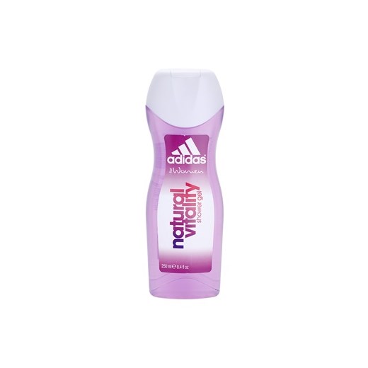 Adidas Natural Vitality żel pod prysznic dla kobiet 250 ml  + do każdego zamówienia upominek. iperfumy-pl fioletowy damskie