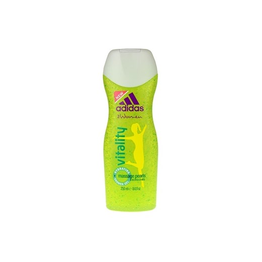 Adidas Vitality żel pod prysznic dla kobiet 250 ml  + do każdego zamówienia upominek. iperfumy-pl zielony damskie