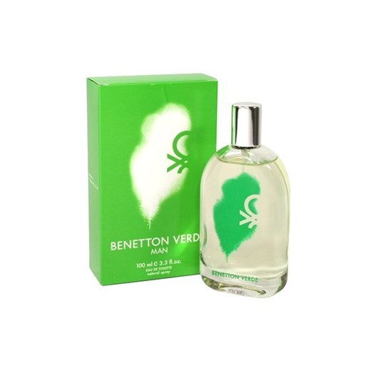 Benetton Verde woda toaletowa dla mężczyzn 100 ml + do każdego zamówienia upominek. iperfumy-pl zielony męskie