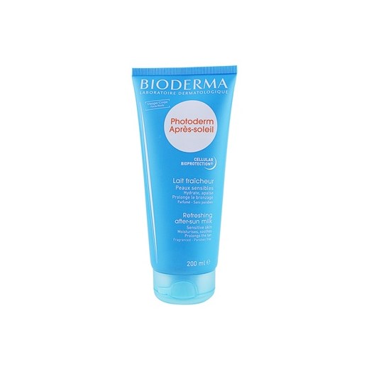 Bioderma Photoderm After Sun mleczko po opalaniu (After-Sun Milk Sensitive Skin) 200 ml + do każdego zamówienia upominek. iperfumy-pl niebieski 