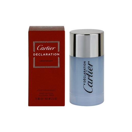 Cartier Declaration dezodorant w sztyfcie dla mężczyzn 75 ml  + do każdego zamówienia upominek. iperfumy-pl brazowy męskie