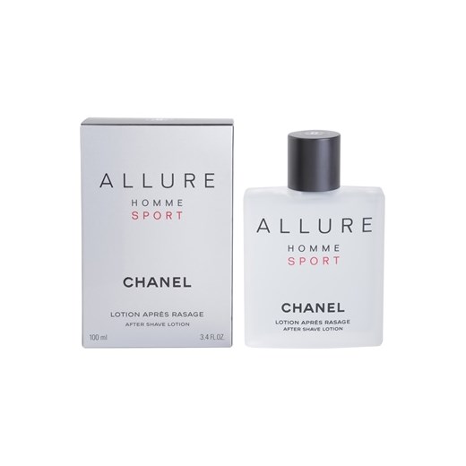 Chanel Allure Homme Sport woda po goleniu dla mężczyzn 100 ml  + do każdego zamówienia upominek. iperfumy-pl szary męskie