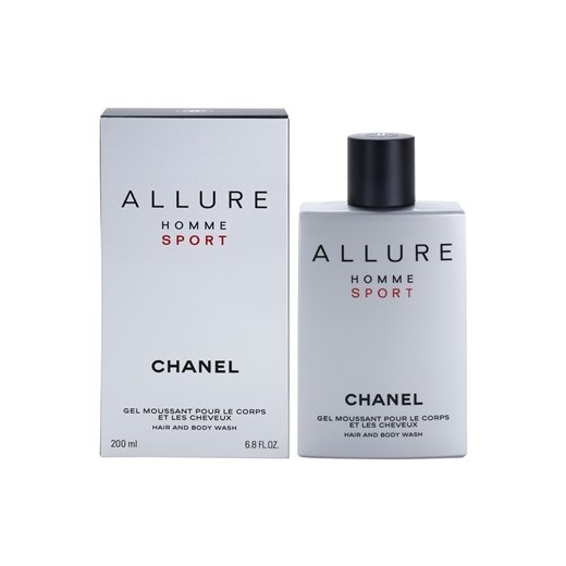 Chanel Allure Homme Sport żel pod prysznic dla mężczyzn 200 ml  + do każdego zamówienia upominek. iperfumy-pl szary męskie
