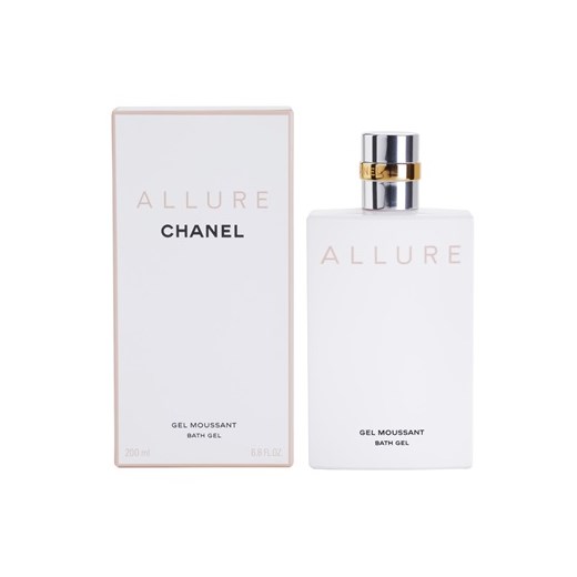 Chanel Allure żel pod prysznic dla kobiet 200 ml  + do każdego zamówienia upominek. iperfumy-pl szary damskie