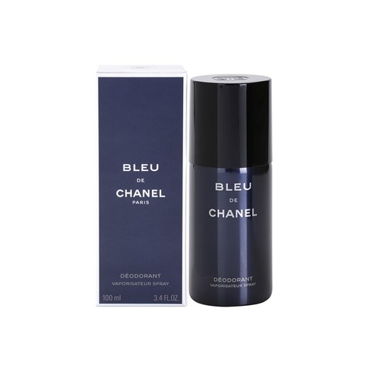 Chanel Bleu de Chanel dezodorant w sprayu dla mężczyzn 100 ml  + do każdego zamówienia upominek. iperfumy-pl granatowy męskie