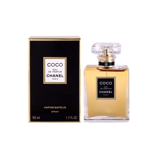 Chanel Coco woda perfumowana dla kobiet 50 ml  + do każdego zamówienia upominek. iperfumy-pl czarny damskie