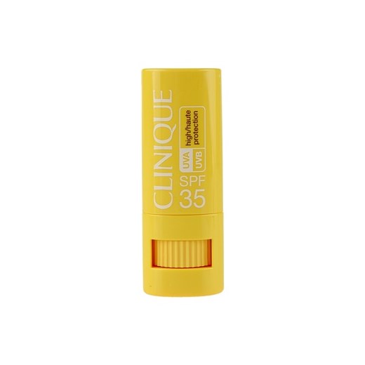 Clinique Sun balsam ochronny do ust SPF 35 (Targeted Protection Stick) 6 g + do każdego zamówienia upominek. iperfumy-pl zolty ochronny