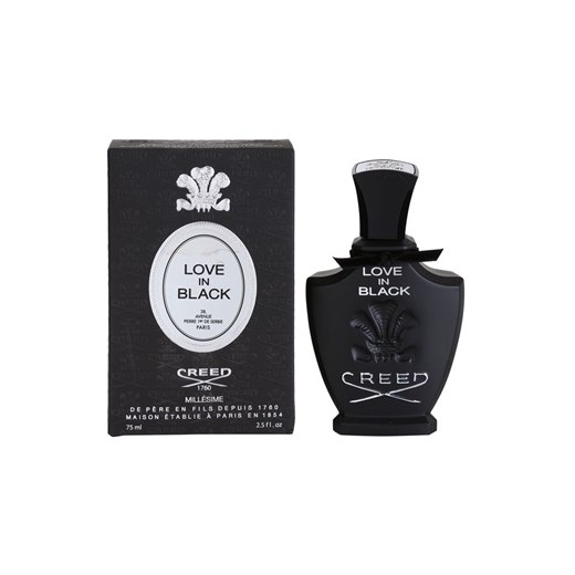 Creed Love in Black woda perfumowana dla kobiet 75 ml  + do każdego zamówienia upominek. iperfumy-pl czarny damskie