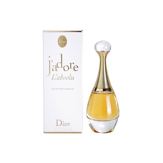 Dior J'adore L'absolu (2007) woda perfumowana dla kobiet 75 ml  + do każdego zamówienia upominek. iperfumy-pl bialy damskie