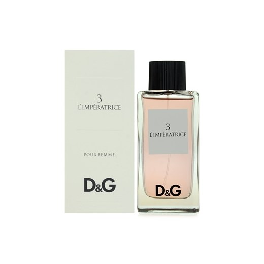 Dolce & Gabbana D&G L´Imperatrice 3 woda toaletowa dla kobiet 100 ml  + do każdego zamówienia upominek. iperfumy-pl szary damskie