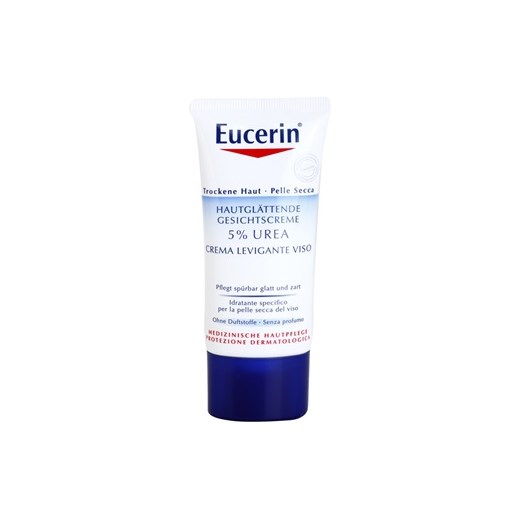Eucerin Dry Skin Urea krem do twarzy do skóry suchej i bardzo suchej (5% Urea Face Cream) 50 ml + do każdego zamówienia upominek. iperfumy-pl granatowy skóra