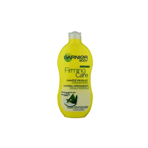 Garnier Firming Care natychmiastowo działające ujędrniająco-odżywcze mleczko do ciała do skóry suchej (Immediately Firming Nourishing Milk) 400 ml + do każdego zamówienia upominek. iperfumy-pl zielony skóra