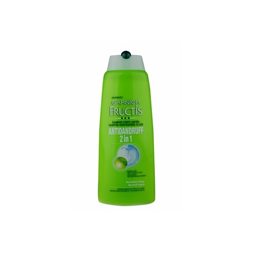 Garnier Fructis Antidandruff 2in1 szampon przeciwłupieżowy do włosów normalnych 2in1 (Shampoo) 400 ml + do każdego zamówienia upominek. iperfumy-pl zielony 