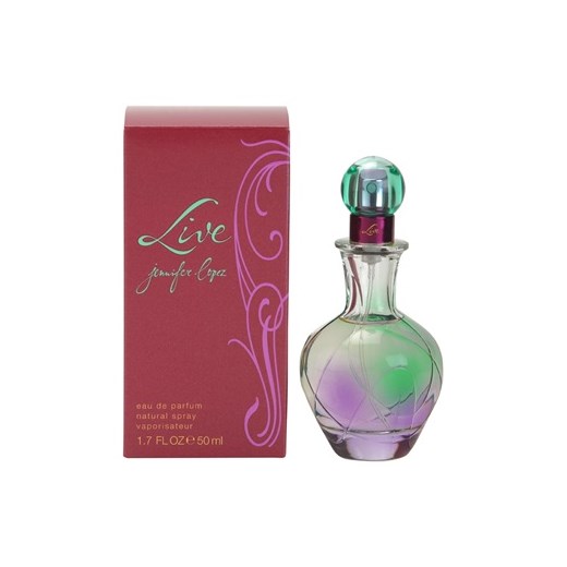 Jennifer Lopez Live woda perfumowana dla kobiet 50 ml  + do każdego zamówienia upominek. iperfumy-pl czerwony damskie