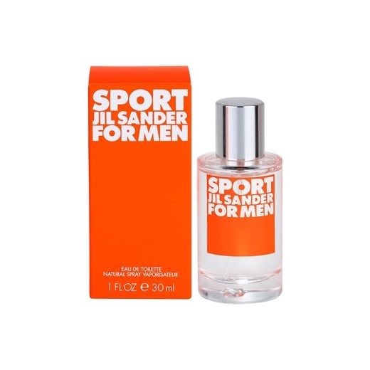 Jil Sander Sport for Men woda toaletowa dla mężczyzn 30 ml + do każdego zamówienia upominek. iperfumy-pl pomaranczowy męskie