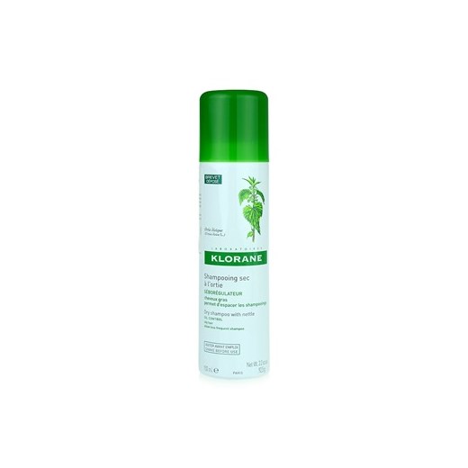 Klorane Ortie suchy szampon do włosów przetłuszczających (Dry Shampoo with Nettle) 150 ml + do każdego zamówienia upominek. iperfumy-pl mietowy 