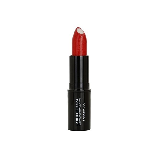 La Roche-Posay Novalip Duo szminka regenerująca do wrażliwych i suchych ust. odcień 73 (Lipstick) 4 ml + do każdego zamówienia upominek. iperfumy-pl czarny 
