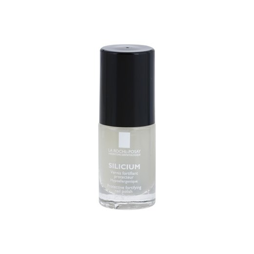 La Roche-Posay Silicium Pastel Care lakier do paznokci odcień 06 White (Pastel Care) 6 ml + do każdego zamówienia upominek. iperfumy-pl czarny 