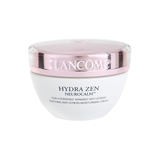 Lancome Hydra Zen Neurocalm nawilżający krem na dzień do wszystkich rodzajów skóry (Soothing Anti-stress Moisturizing Day Cream) 50 ml + do każdego zamówienia upominek. iperfumy-pl rozowy krem nawilżający
