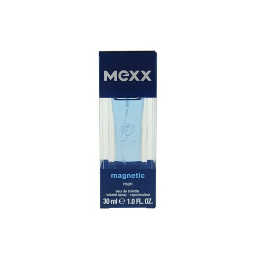 Mexx Magnetic Man woda toaletowa dla mężczyzn 30 ml  + do każdego zamówienia upominek. iperfumy-pl granatowy męskie