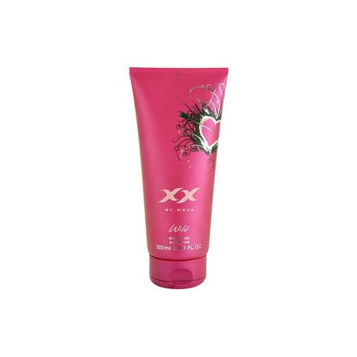 Mexx XX By Mexx Wild żel pod prysznic dla kobiet 200 ml  + do każdego zamówienia upominek. iperfumy-pl rozowy damskie
