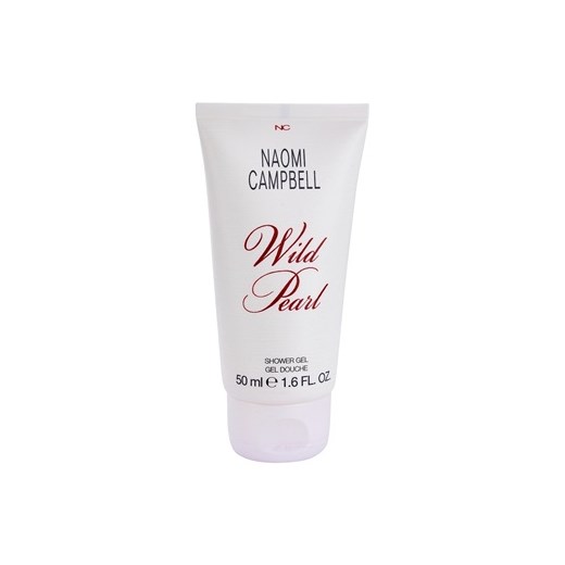 Naomi Campbell Wild Pearl żel pod prysznic tester dla kobiet 50 ml  + do każdego zamówienia upominek. iperfumy-pl szary damskie