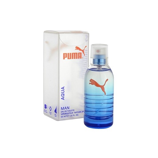 Puma Aqua Man woda toaletowa dla mężczyzn 50 ml  + do każdego zamówienia upominek. iperfumy-pl szary męskie