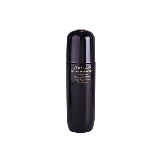 Shiseido Future Solution LX emulsja nawilżająca do wszystkich rodzajów skóry (Concentrated Balancing Softener) 150 ml + do każdego zamówienia upominek. iperfumy-pl czarny skóra