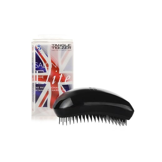 Tangle Teezer Salon Elite szczotka do włosów (Midnight Black Professional Detangling Hairbrush) + do każdego zamówienia upominek. iperfumy-pl czarny 