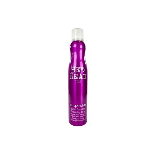 TIGI Bed Head Superstar spray nadający objętość i pogrubienie (Queen for a Day Thickening Spray) 320 ml + do każdego zamówienia upominek. iperfumy-pl fioletowy 