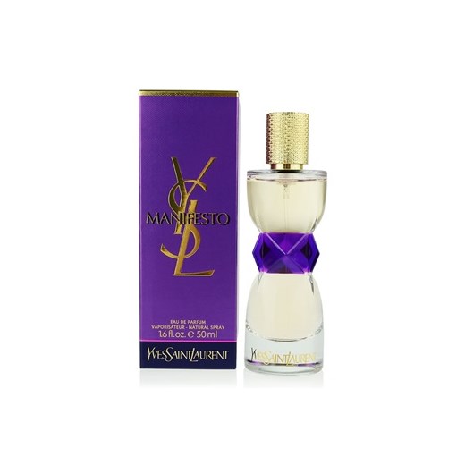 Yves Saint Laurent Manifesto woda perfumowana dla kobiet 50 ml  + do każdego zamówienia upominek. iperfumy-pl granatowy damskie