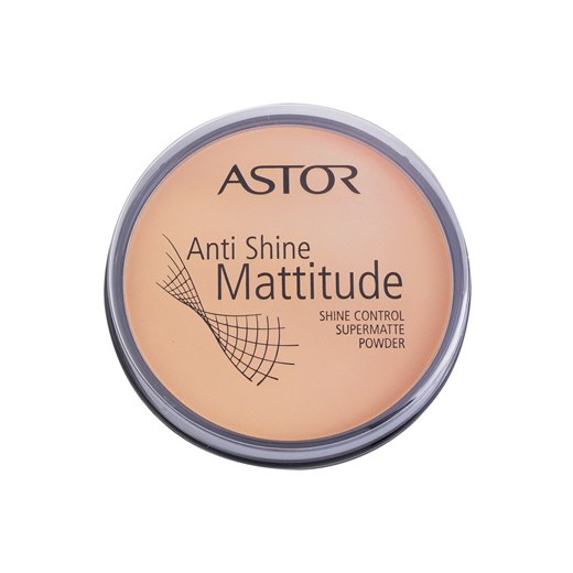 Astor Mattitude Anti Shine puder matujący odcień 003 Nude Beige (Supermatte Powder) 14 g + do każdego zamówienia upominek. iperfumy-pl bezowy 