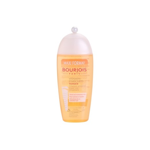 Bourjois Cleansers & Toners tonik do wszystkich rodzajów skóry (Make-up Vitamin-Enriched Toner) 250 ml + do każdego zamówienia upominek. iperfumy-pl zolty skóra