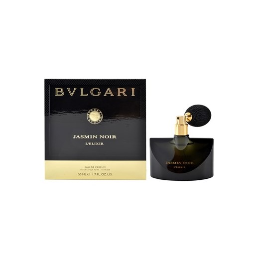 Bvlgari Jasmin Noir L'Elixir woda perfumowana dla kobiet 50 ml  + do każdego zamówienia upominek. iperfumy-pl czarny damskie