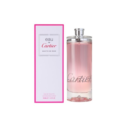 Cartier Eau de Cartier Goutte de Rose woda toaletowa dla kobiet 200 ml  + do każdego zamówienia upominek. iperfumy-pl fioletowy damskie