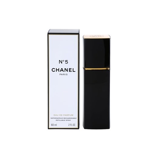 Chanel No.5 woda perfumowana dla kobiet 60 ml napełnialny  + do każdego zamówienia upominek. iperfumy-pl bialy damskie