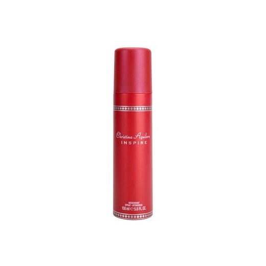 Christina Aguilera Inspire dezodorant w sprayu dla kobiet 150 ml  + do każdego zamówienia upominek. iperfumy-pl czerwony damskie