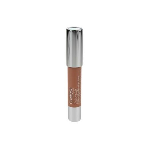 Clinique Chubby Stick szminka nawilżająca odcień 09 Heaping Hazelnut (Moisturizing Lip Colour Balm) 3 g + do każdego zamówienia upominek. iperfumy-pl brazowy 