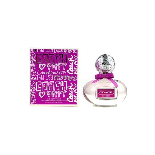 Coach Poppy Flower woda perfumowana dla kobiet 50 ml  + do każdego zamówienia upominek. iperfumy-pl rozowy damskie