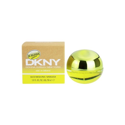 DKNY Be Delicious Eau So Intense woda perfumowana dla kobiet 30 ml  + do każdego zamówienia upominek. iperfumy-pl zolty damskie