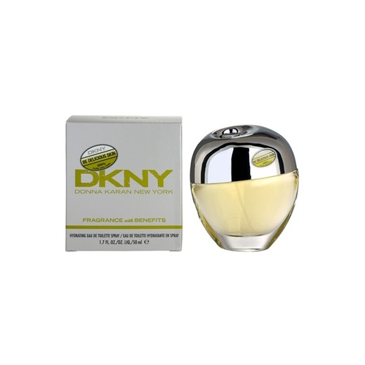 DKNY Be Delicious Skin woda toaletowa dla kobiet 50 ml  + do każdego zamówienia upominek. iperfumy-pl szary damskie