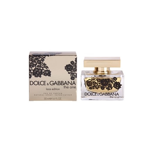 Dolce & Gabbana The One Lace Edition woda perfumowana dla kobiet 50 ml  + do każdego zamówienia upominek. iperfumy-pl bezowy damskie