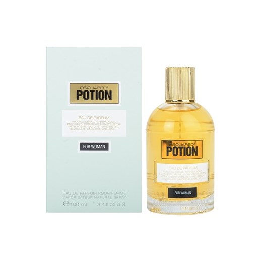 Dsquared2 Potion woda perfumowana dla kobiet 100 ml  + do każdego zamówienia upominek. iperfumy-pl zolty damskie