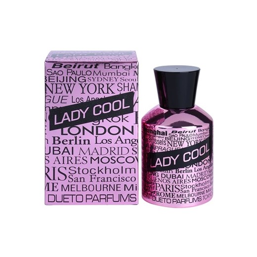 Dueto Parfums Lady Cool woda perfumowana dla kobiet 100 ml  + do każdego zamówienia upominek. iperfumy-pl fioletowy damskie